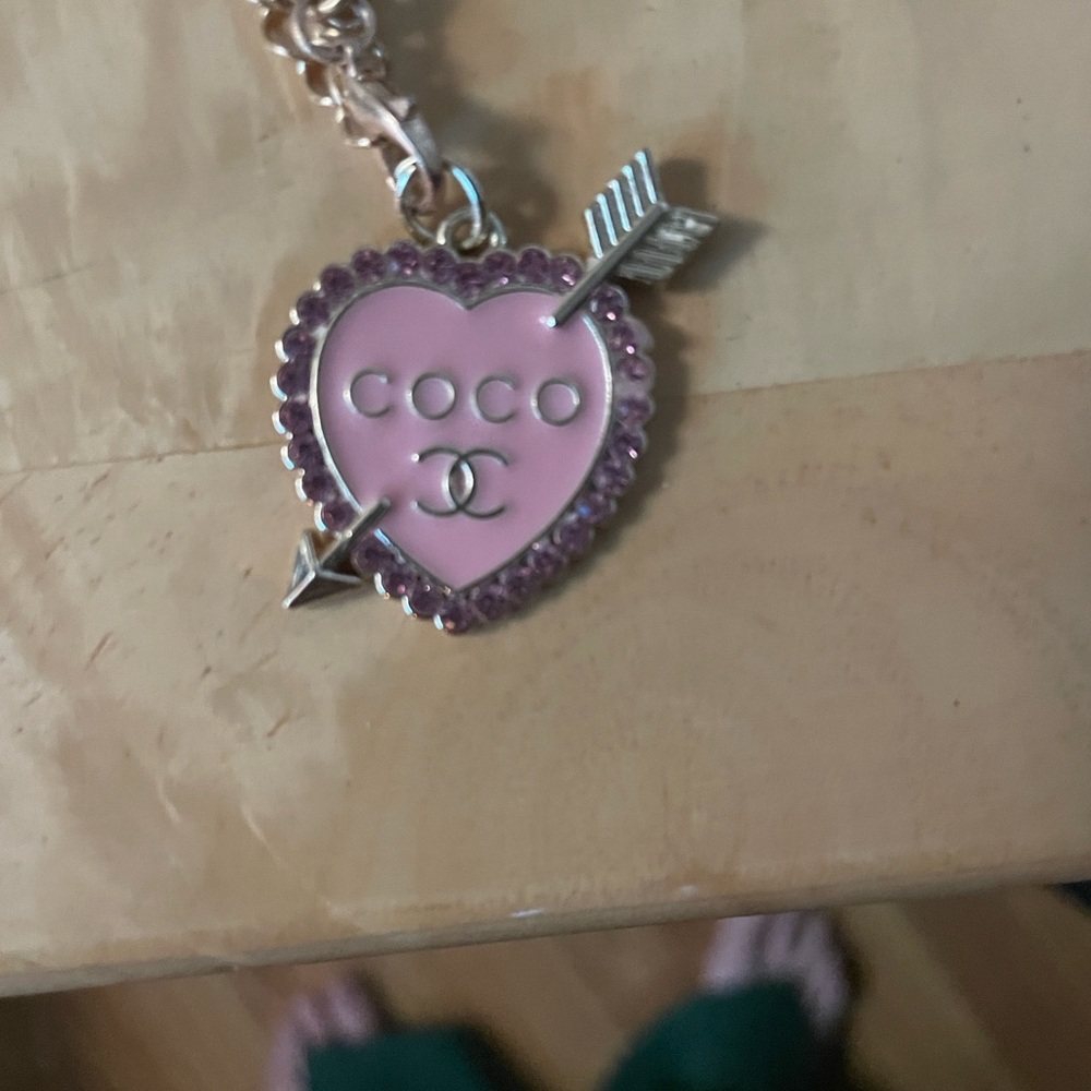 Pink Heart Necklace